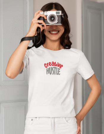 The "Creative Hustle" Essential Tee - Women