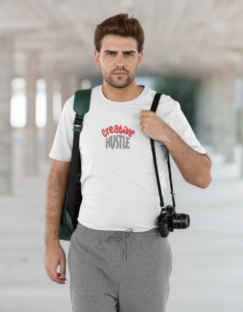 The "Creative Hustle" Essential Tee - Men