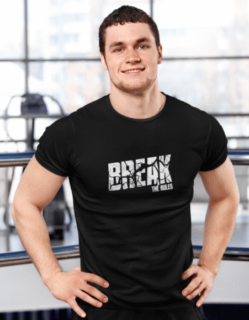The “Break the Rules” Performance Tee - Man
