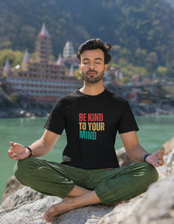 The “Be Kind to Your Mind” Essential Tee - Man