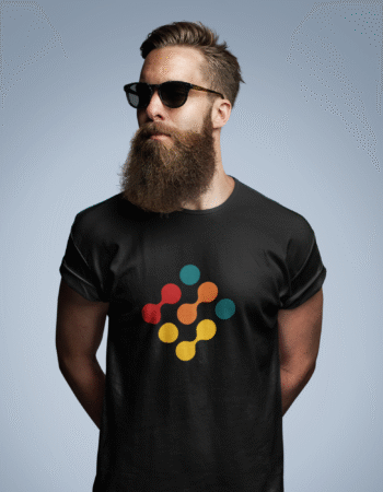 Abstract Art Tee (Black) - Man