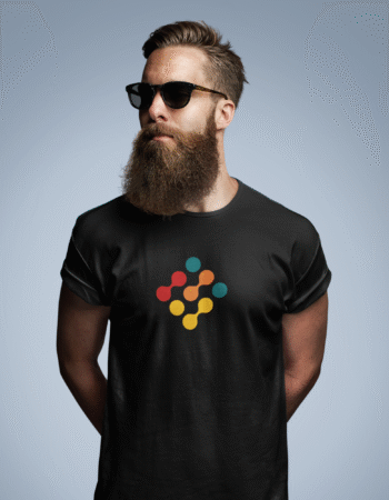 Abstract Art Tee (Black) - Man