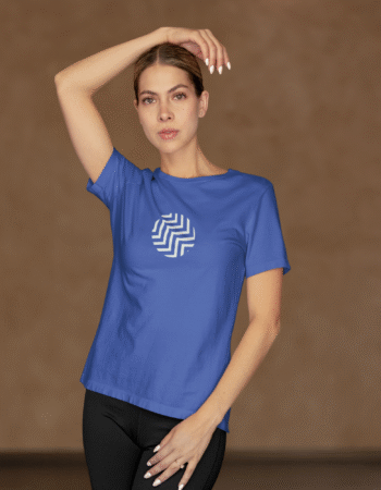 Urban Code Tee (Royal Blue) -Woman