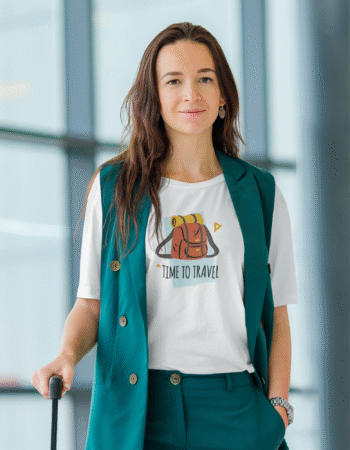 “Time to Travel” Tee - Woman