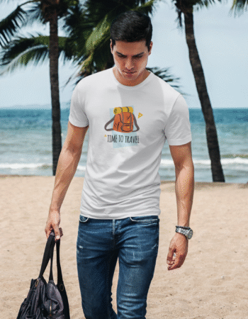 “Time to Travel” Tee - Man