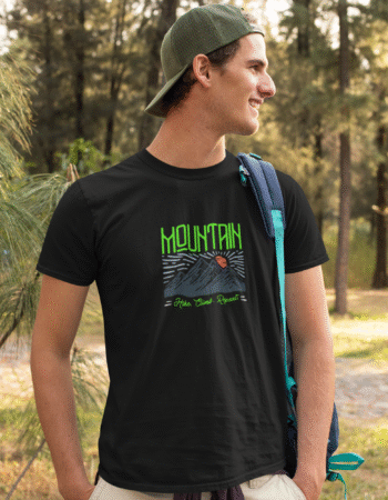“Mountain: Hike. Climb. Repeat.” Tee - Man