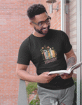"Bookworm " Tee - Man