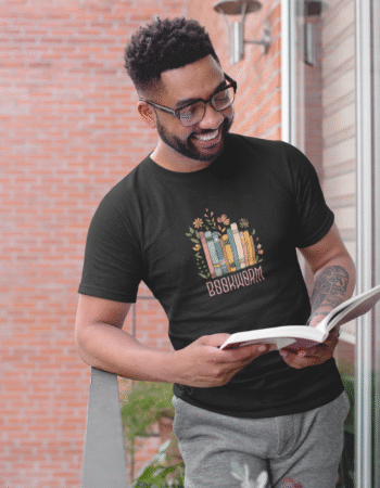 "Bookworm " Tee - Man