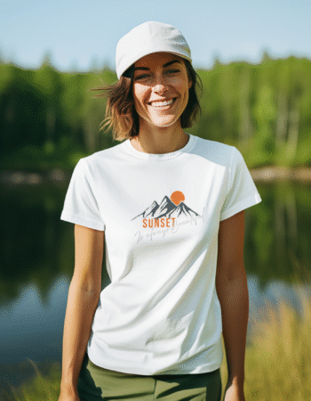 “Sunset” Tee - Woman