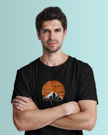 "Live to Explore" Tee - Man