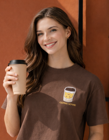 "Coffee Lover" Tee - Woman